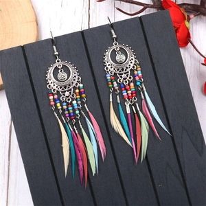 Rainbow long Earrings